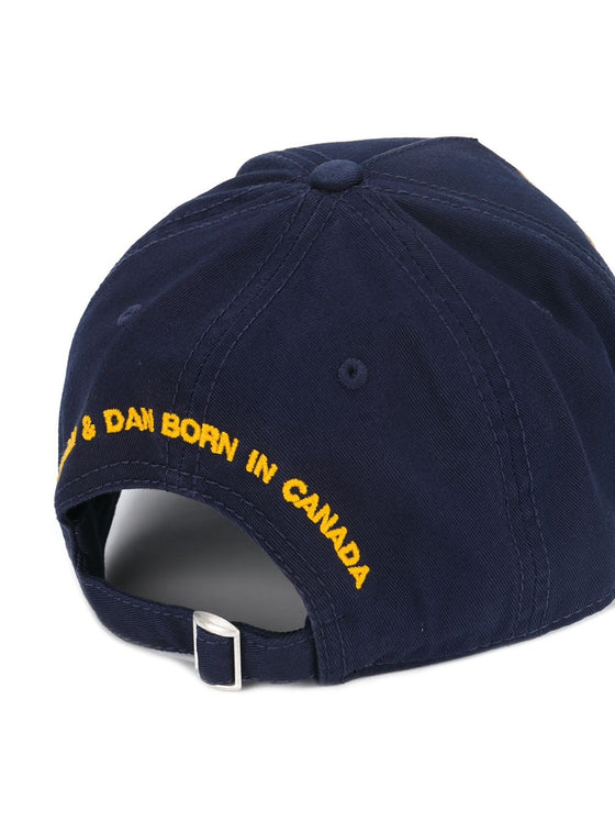 Dsquared2 Canadese patch baseball cap