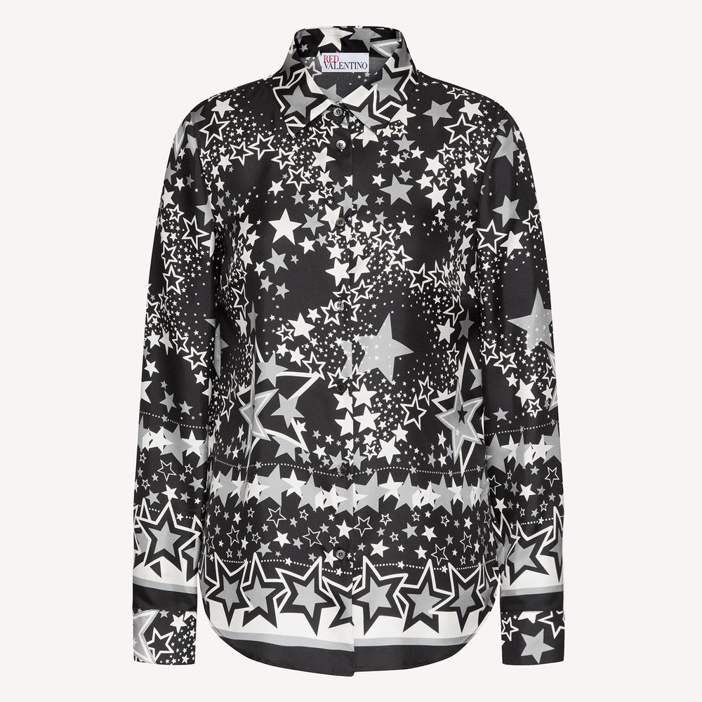 
                  
                    RED VALENTINO BLOUSE MET STERREN
                  
                