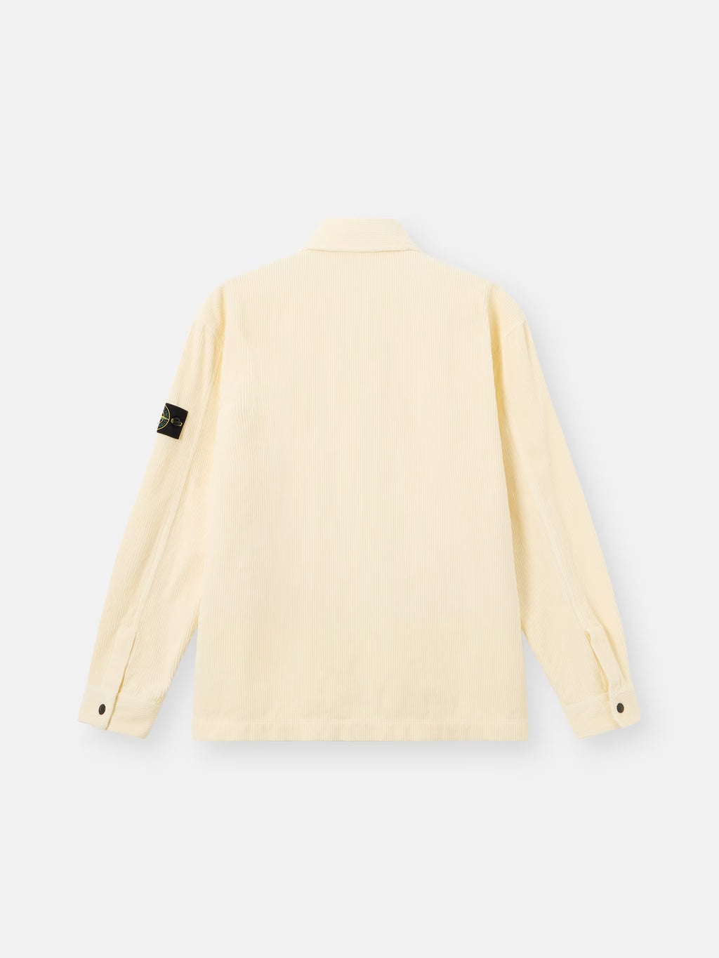 STONE ISLAND - COMFORT-FIT SNAP-FRONT OVERSHIRT WITH CHEST POCKET
