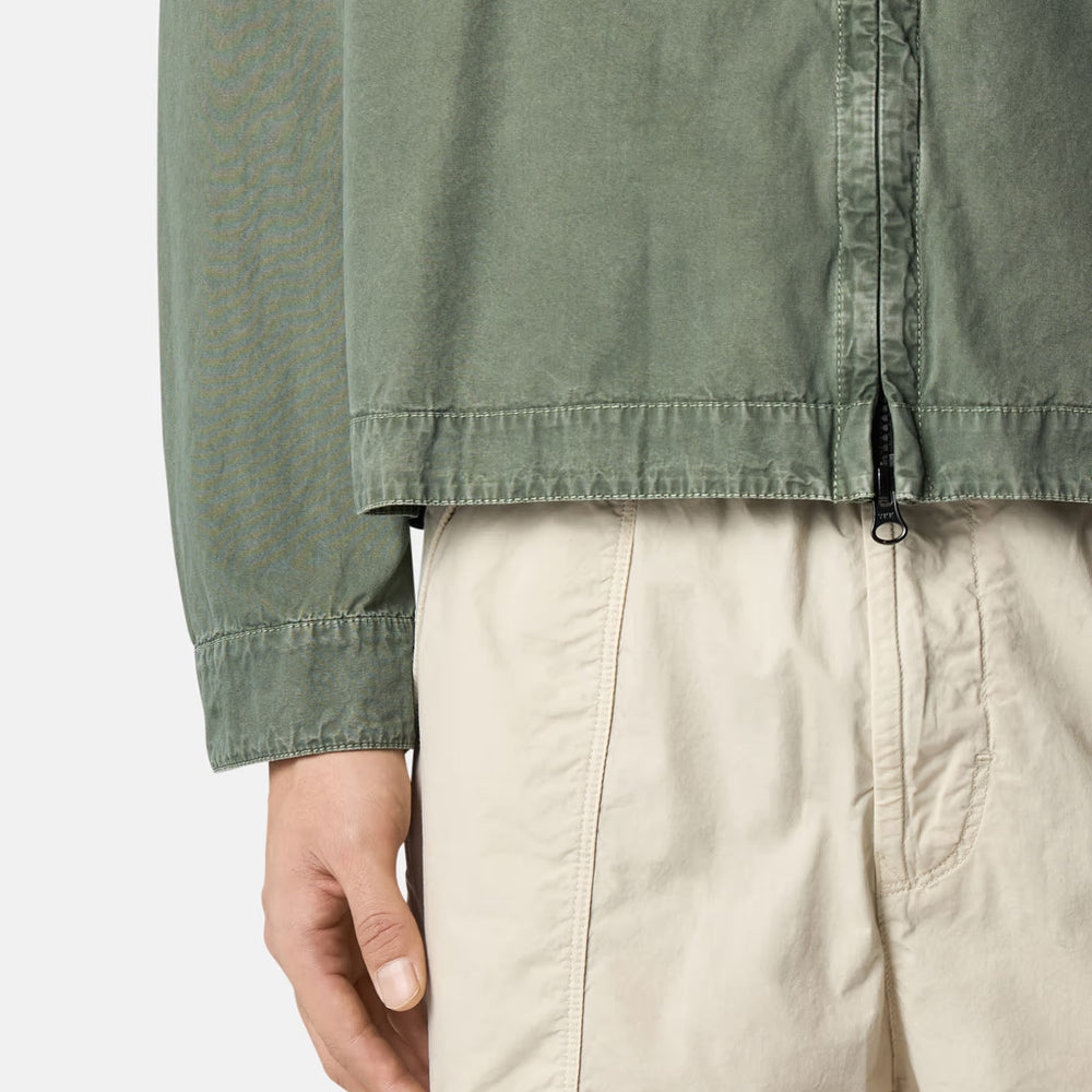 
                  
                    STONE ISLAND - BRUSHED ORGANIC COTTON CANVAS 'OLD' EFFECT
                  
                