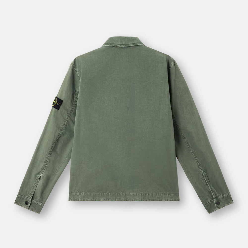 
                  
                    STONE ISLAND - BRUSHED ORGANIC COTTON CANVAS 'OLD' EFFECT
                  
                