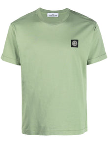  STONE ISLAND T-shirt met logopatch