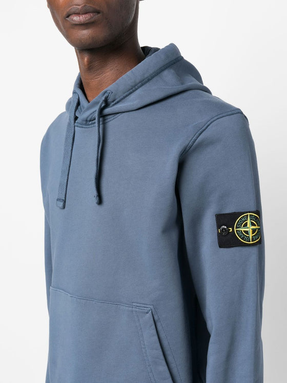 Stone Island Hoodie met patch