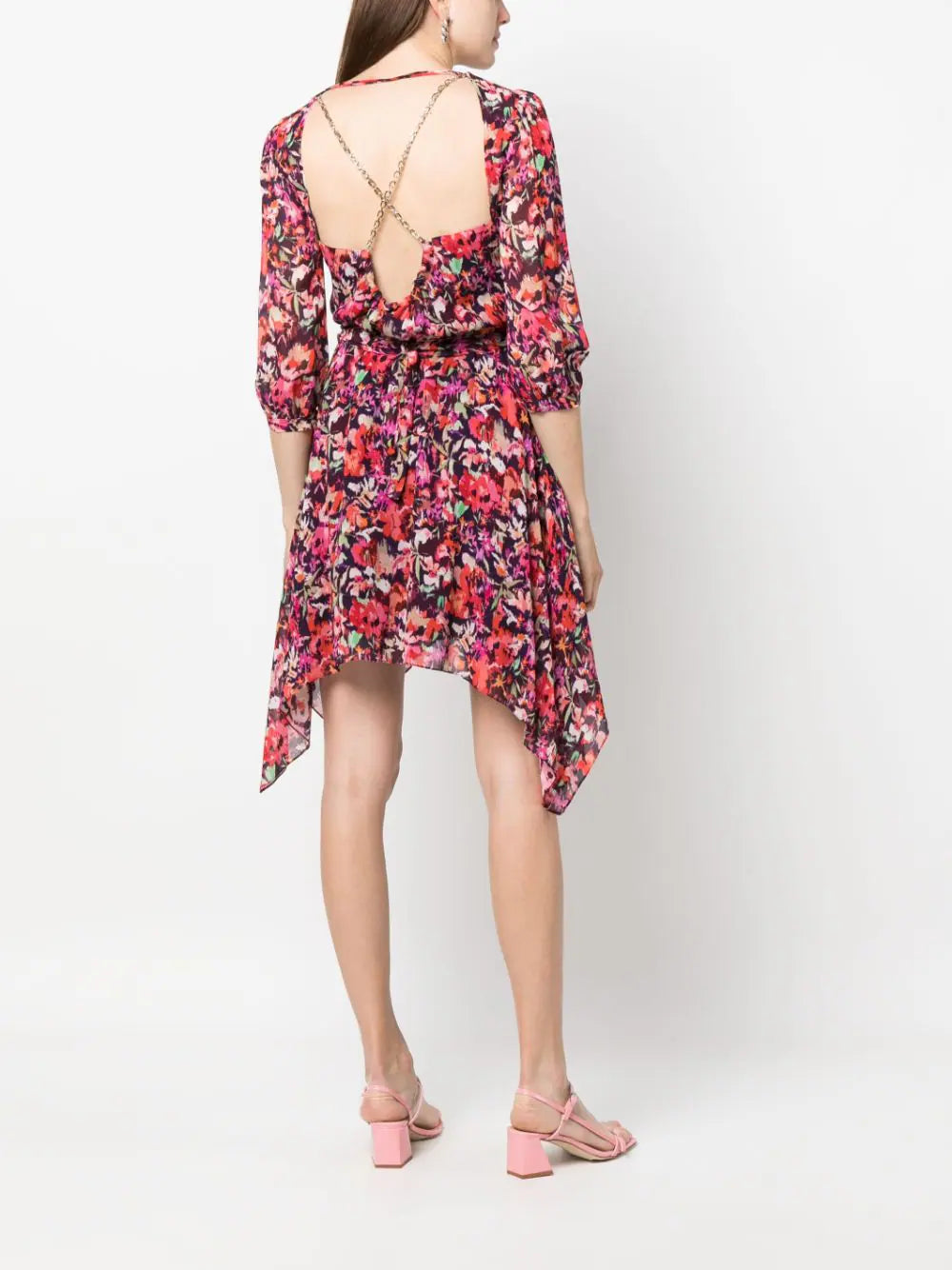 Patrizia Pepe Blousejurk met bloemenprint