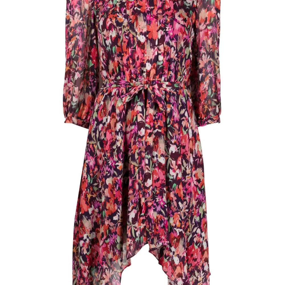 Patrizia Pepe Blousejurk met bloemenprint