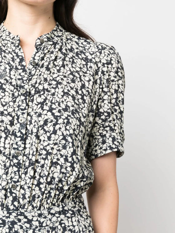 Zadig&Voltaire Midi-jurk met bloemenprint