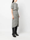 Zadig&Voltaire Midi-jurk met bloemenprint
