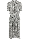 Zadig&Voltaire Midi-jurk met bloemenprint