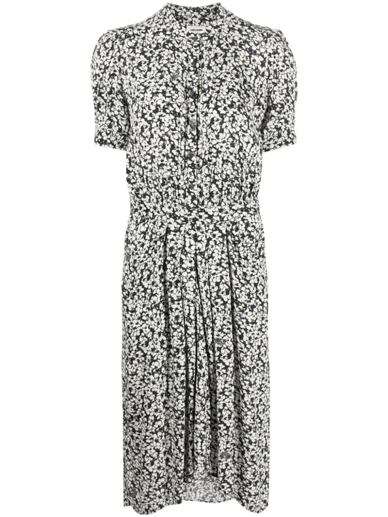 Zadig&Voltaire Midi-jurk met bloemenprint