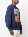 HERON PRESTON - HOODIE BLAUW