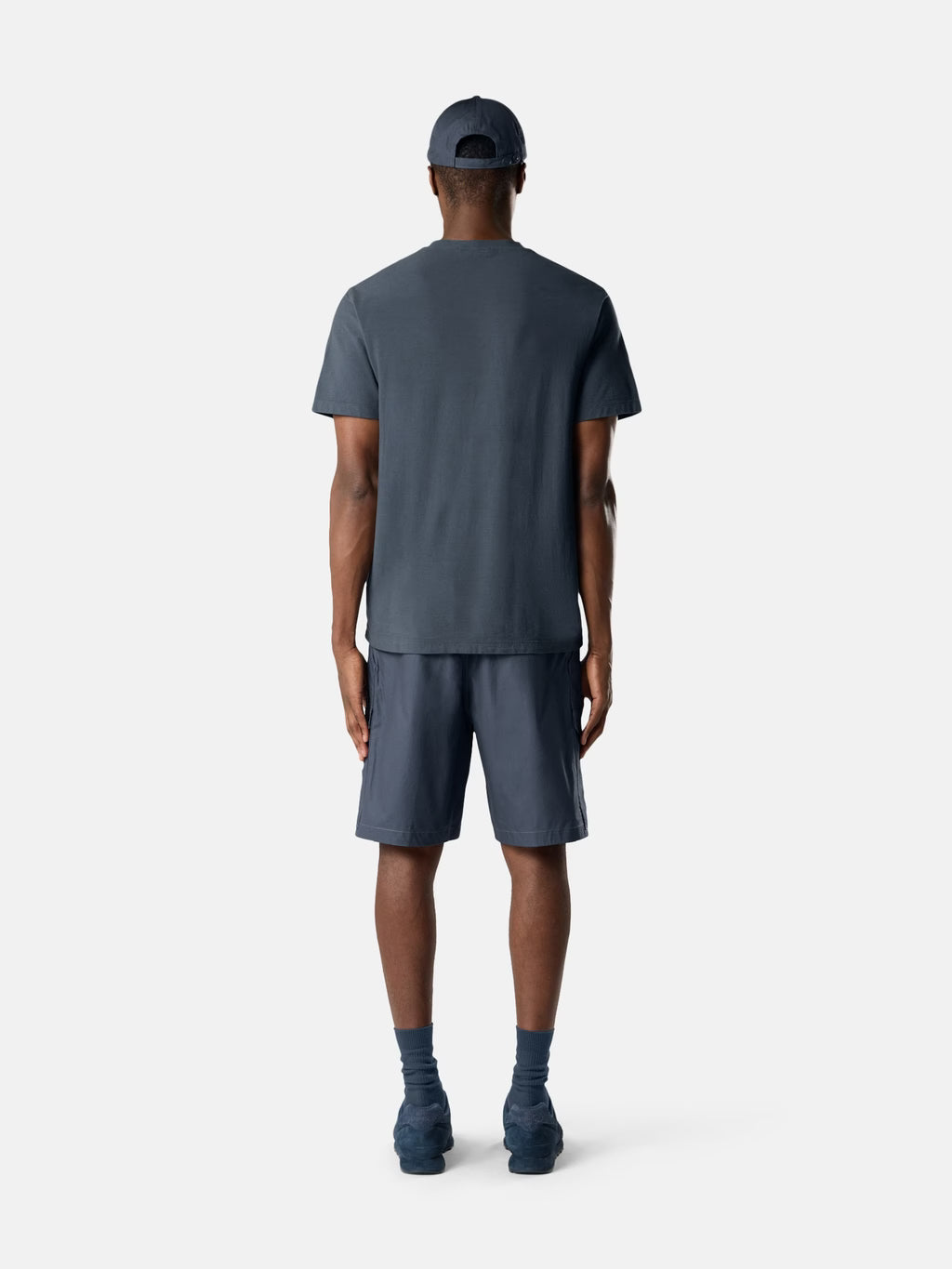 STONE ISLAND - SLIM-FIT T-SHIRT WITH TONAL COMPASS PATCH