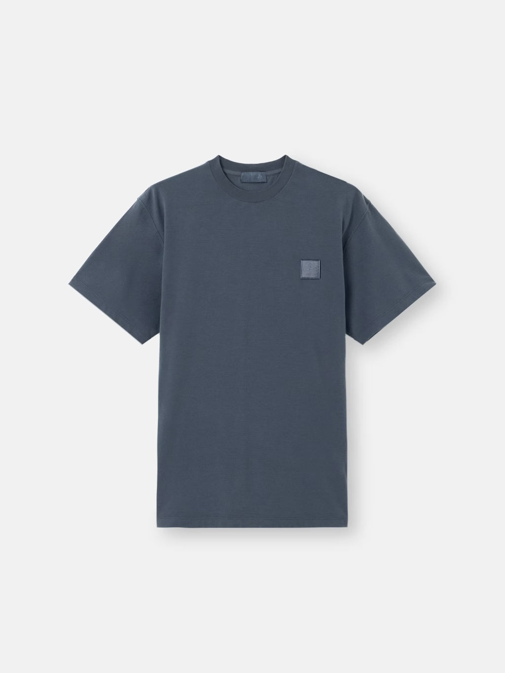 STONE ISLAND - SLIM-FIT T-SHIRT WITH TONAL COMPASS PATCH