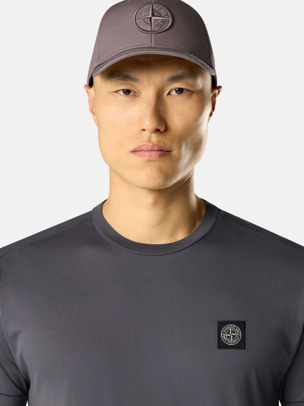 STONE ISLAND - SLIM-FIT T-SHIRT MET COMPASSEMBLIE