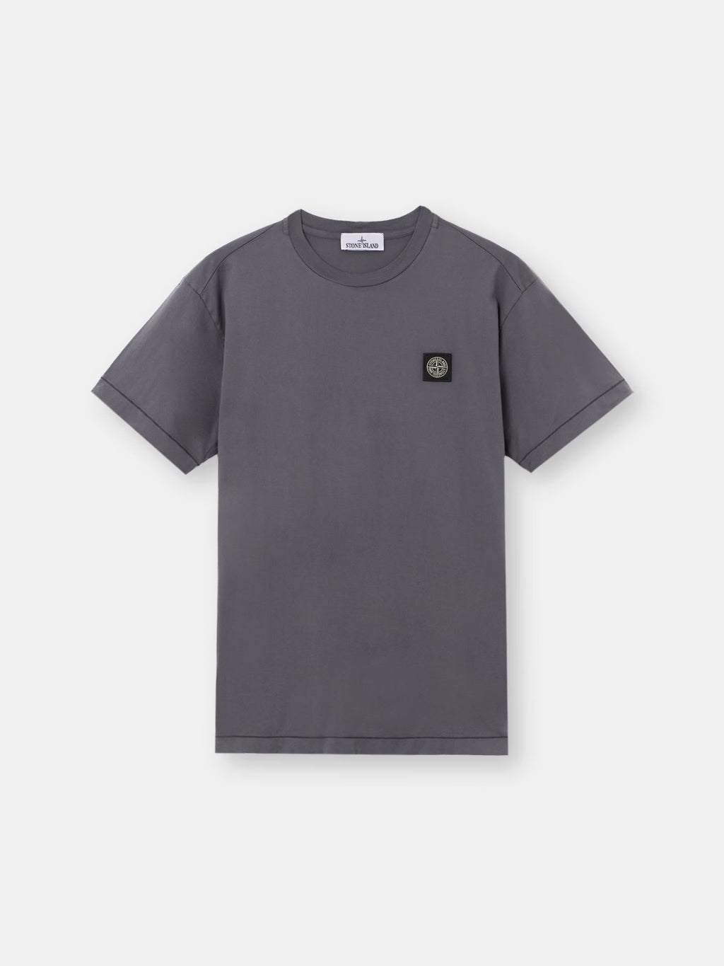 STONE ISLAND - SLIM-FIT T-SHIRT WITH COMPASS PATCH