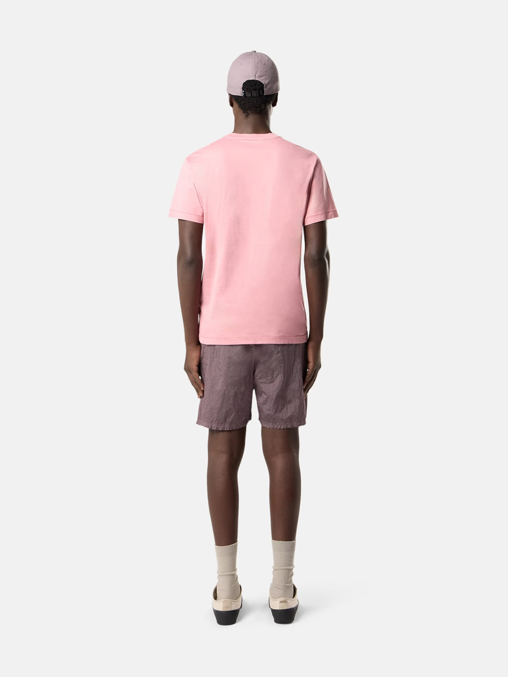 STONE ISLAND - SLIM-FIT T-SHIRT MET COMPASS PATCH