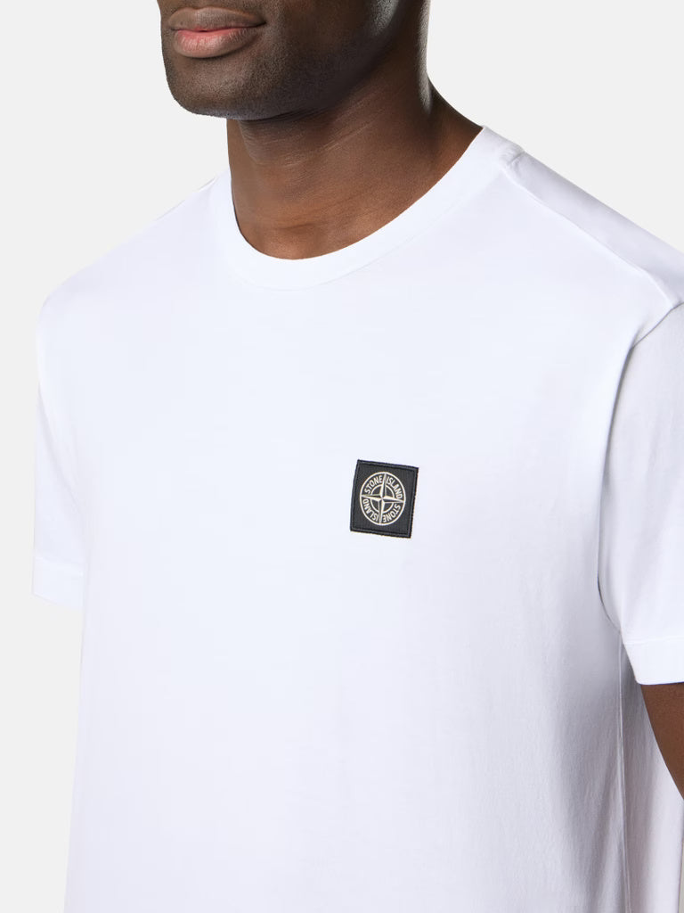 STONE ISLAND - SLIMFIT T-SHIRT MET COMPASPATCH