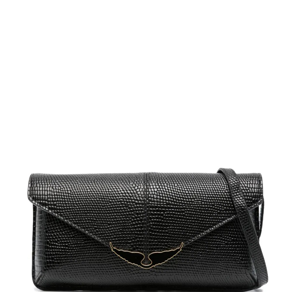 Zadig&Voltaire Borderline leren schoudertas