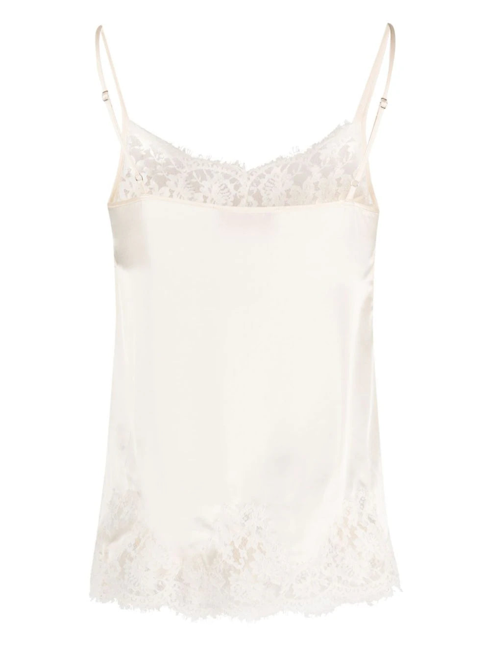 ERMANNO FIRENZE Top met bloemenkant