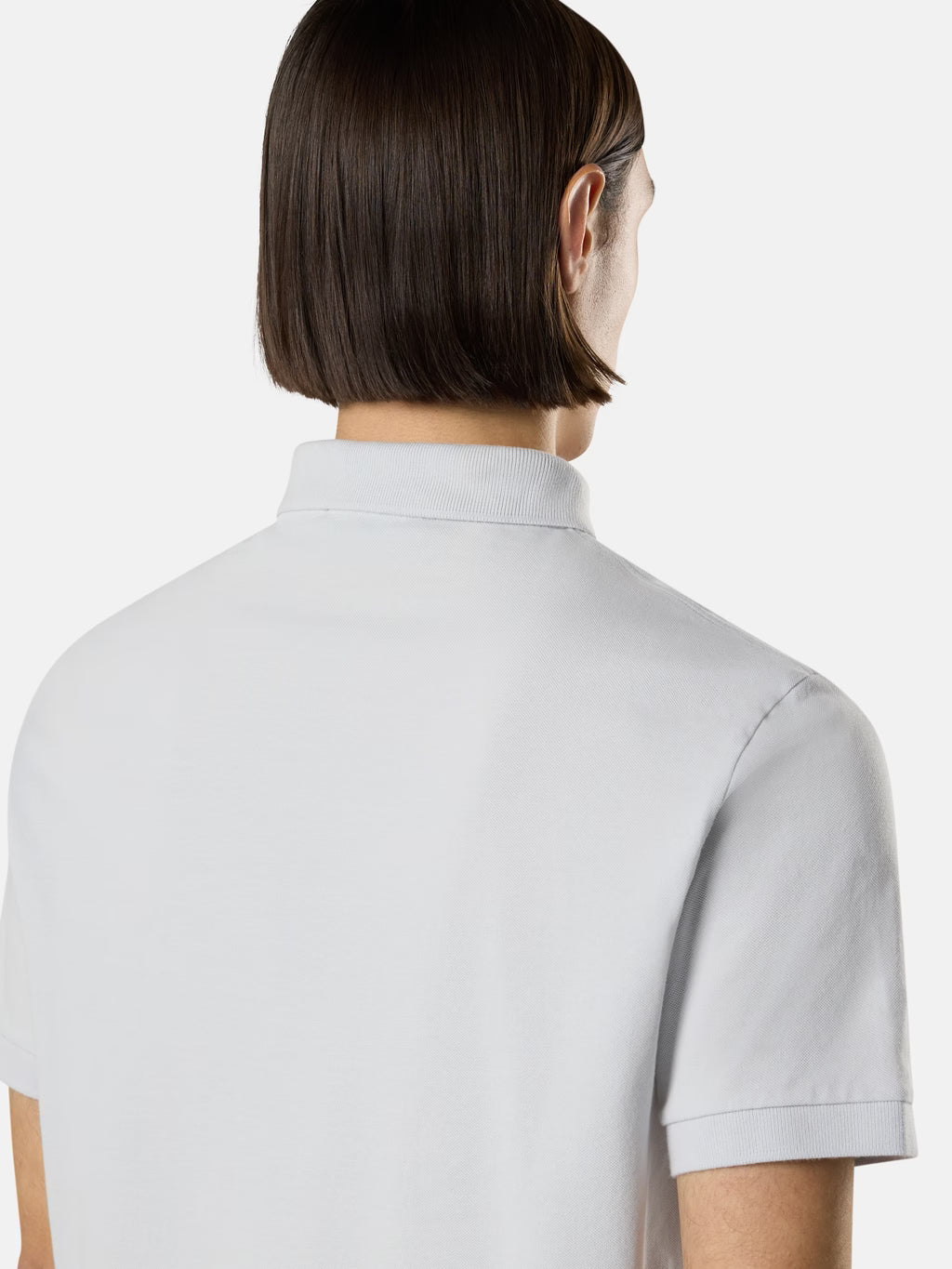 STONE ISLAND - SLIMFIT POLO MET KORTE MOUWEN EN COMPASSEMLEEM