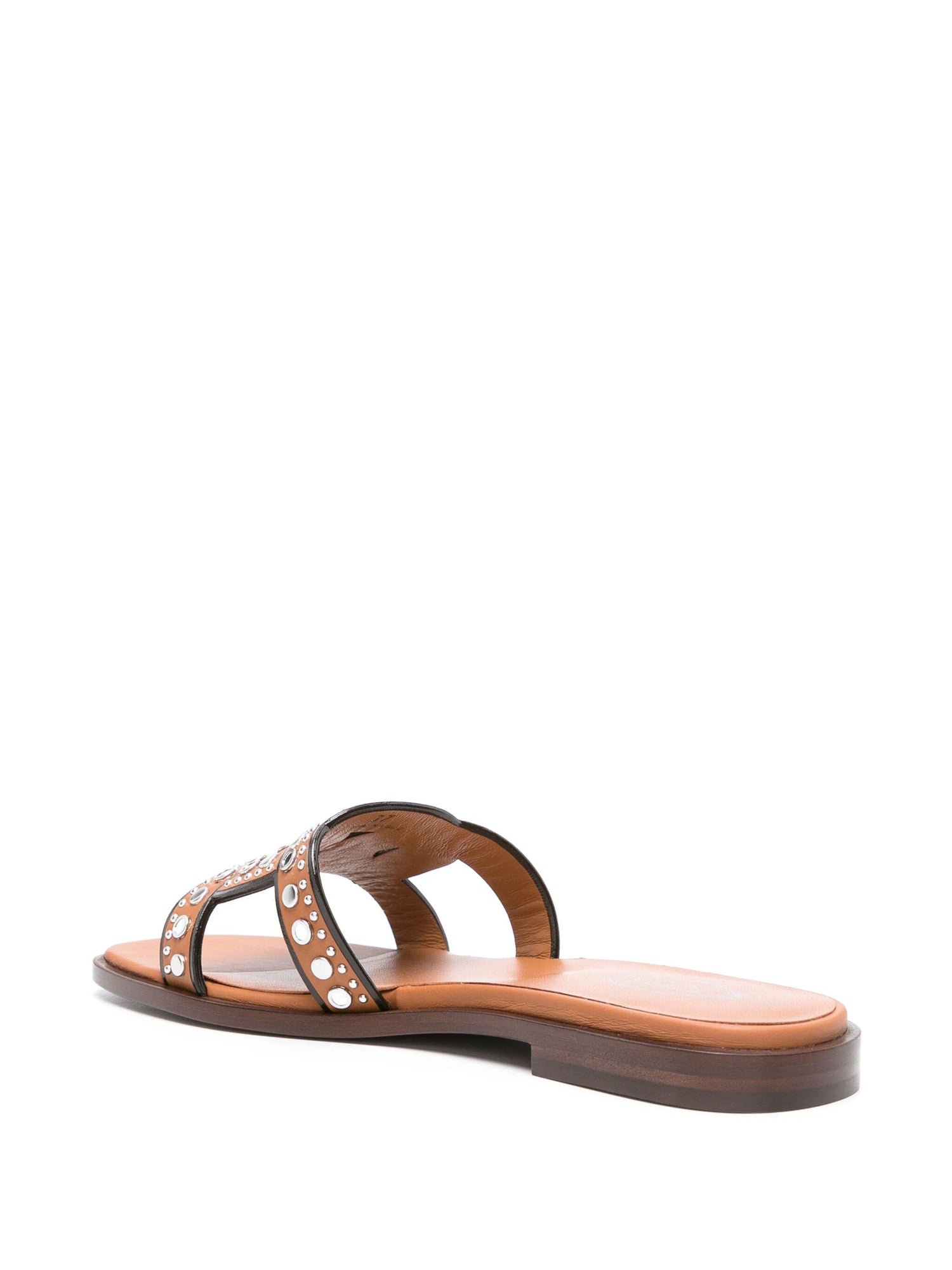 Tod's Kate studded leren sandalen