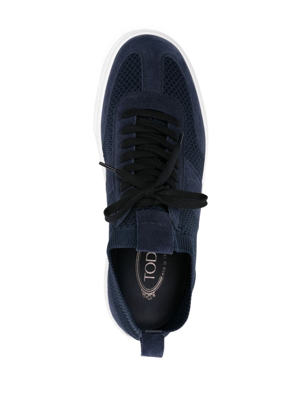 Tod's Gebreide sneakers met suède vlakken
