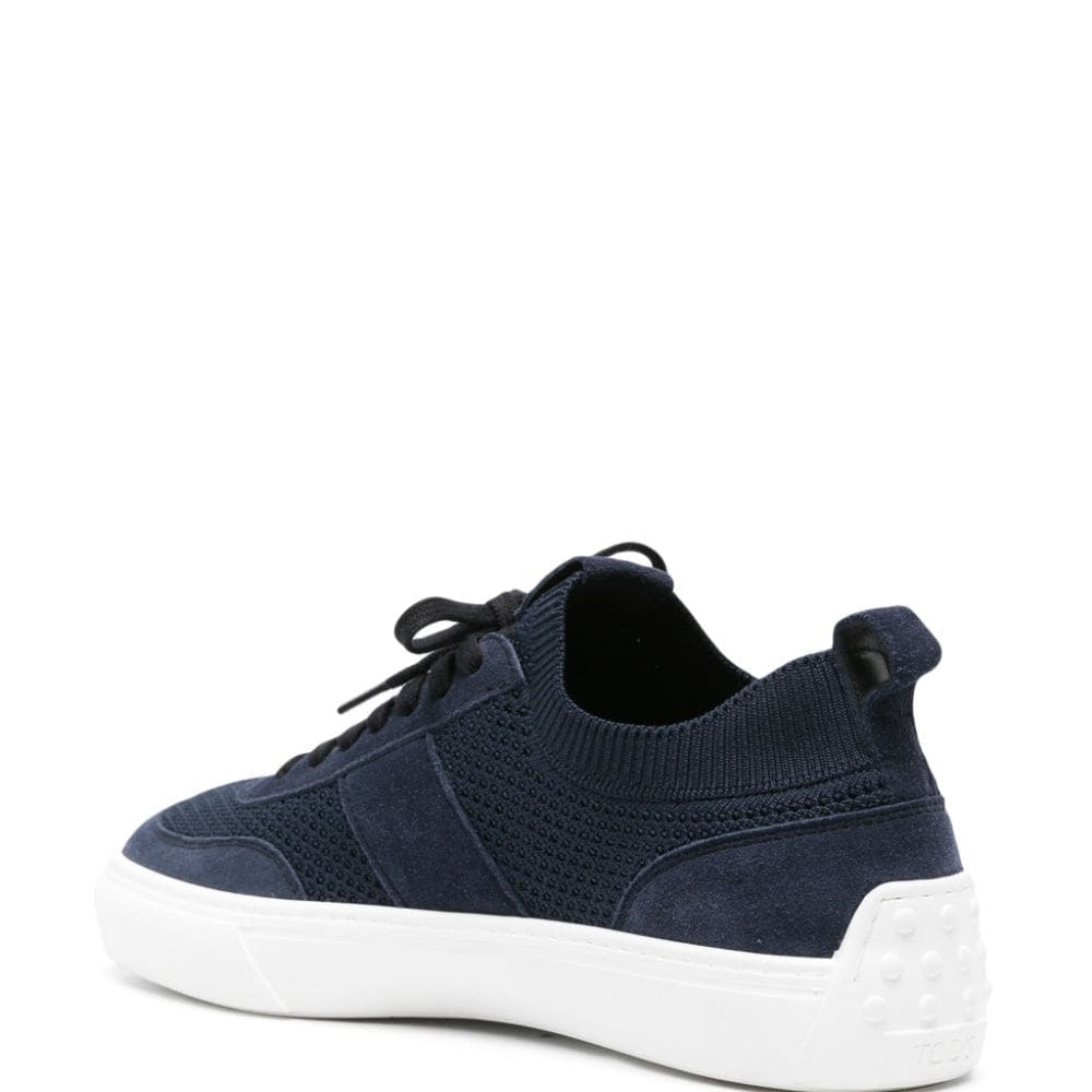 
                  
                    Tod's Gebreide sneakers met suède vlakken
                  
                