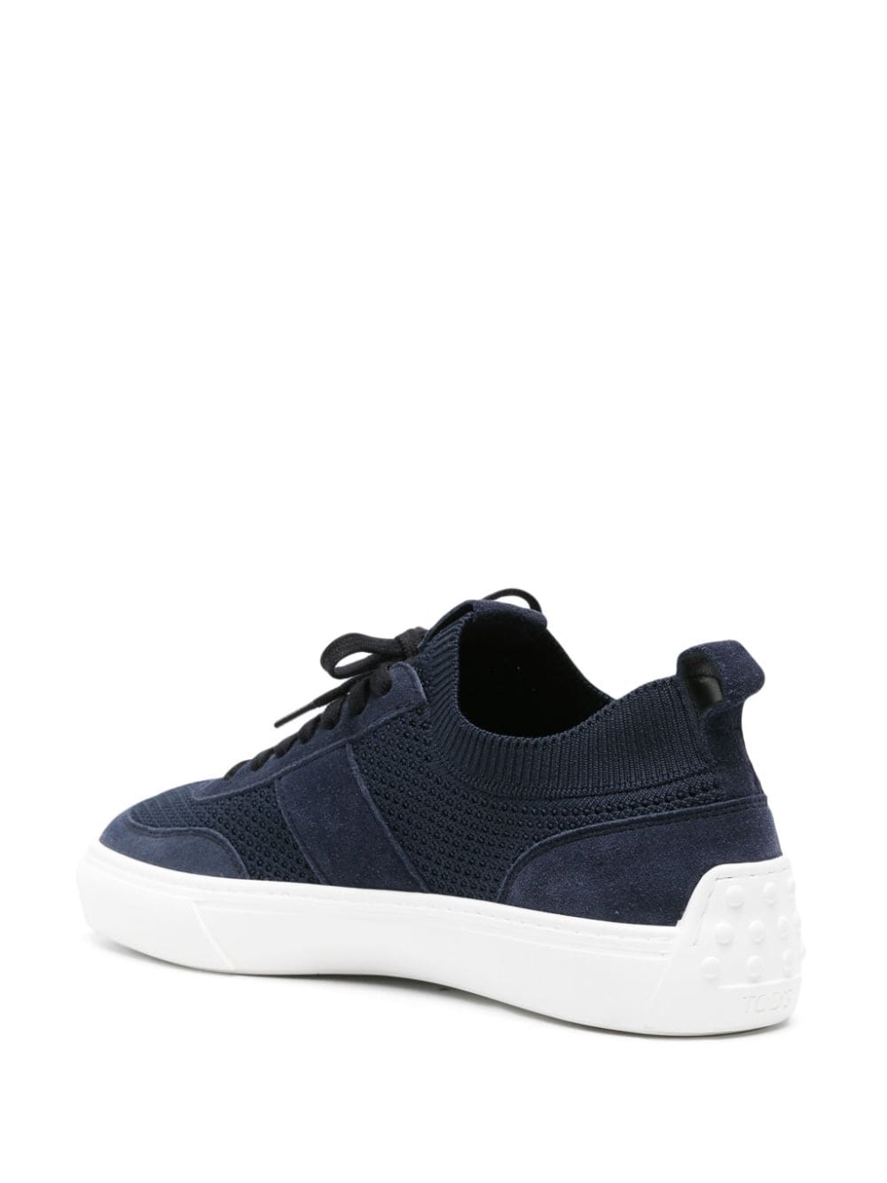 Tod's Gebreide sneakers met suède vlakken