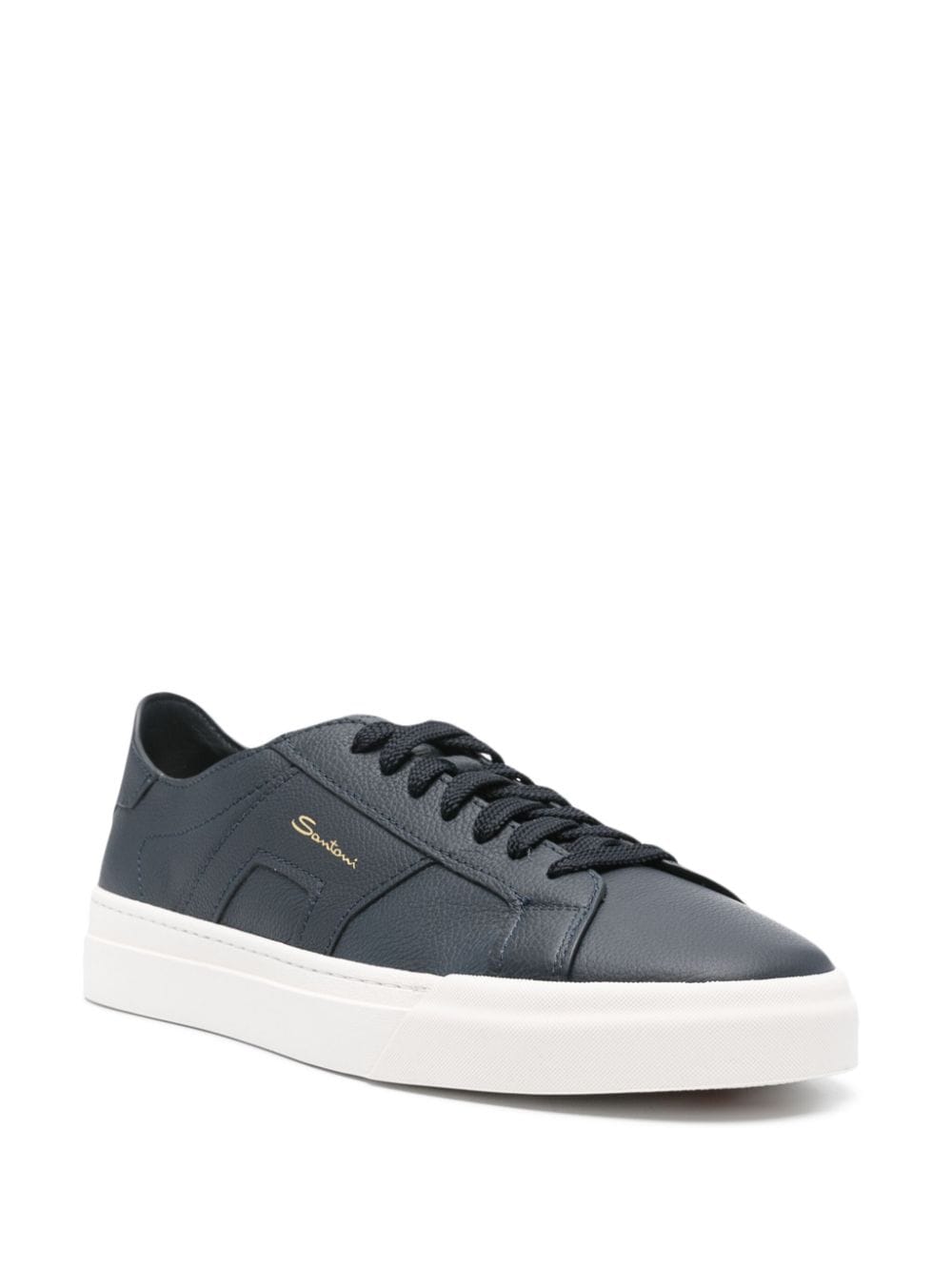 Santoni Leren sneakers
