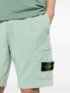 Stone Island - Cargo shorts met Compass-logopatch