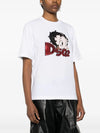Dsquared2 Betty Boop katoenen T-shirt