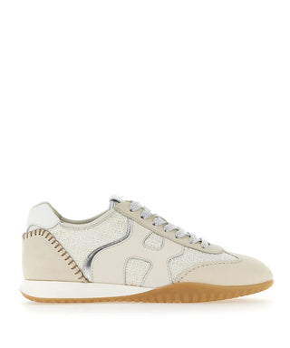 HOGAN - H565 SUEDE & LEATHER PLATFORM SNEAKERS