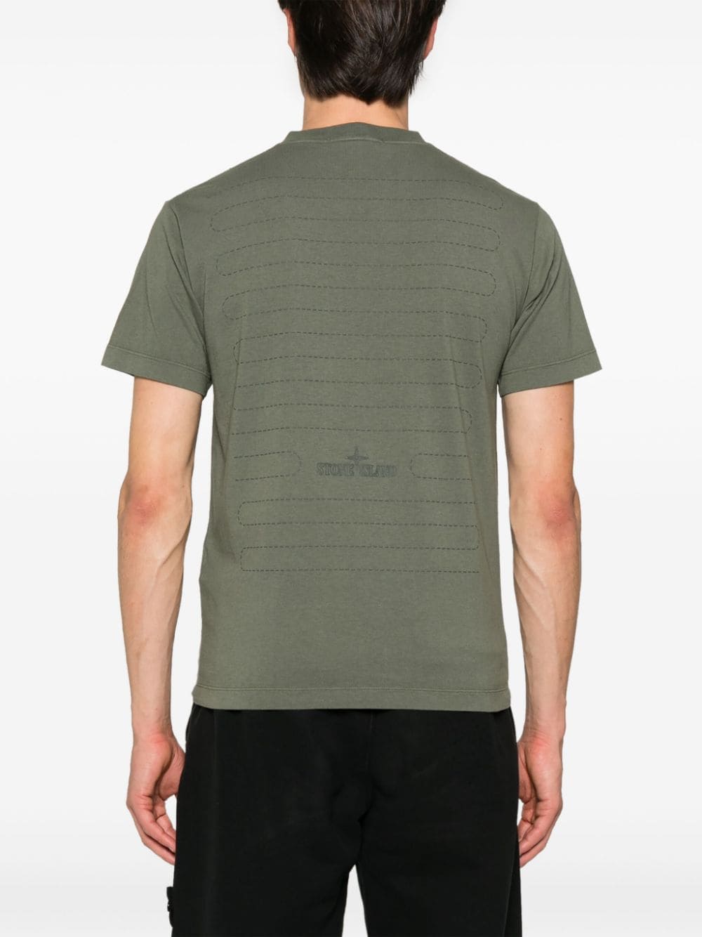 Stone Island Korte katoenen T-shirt