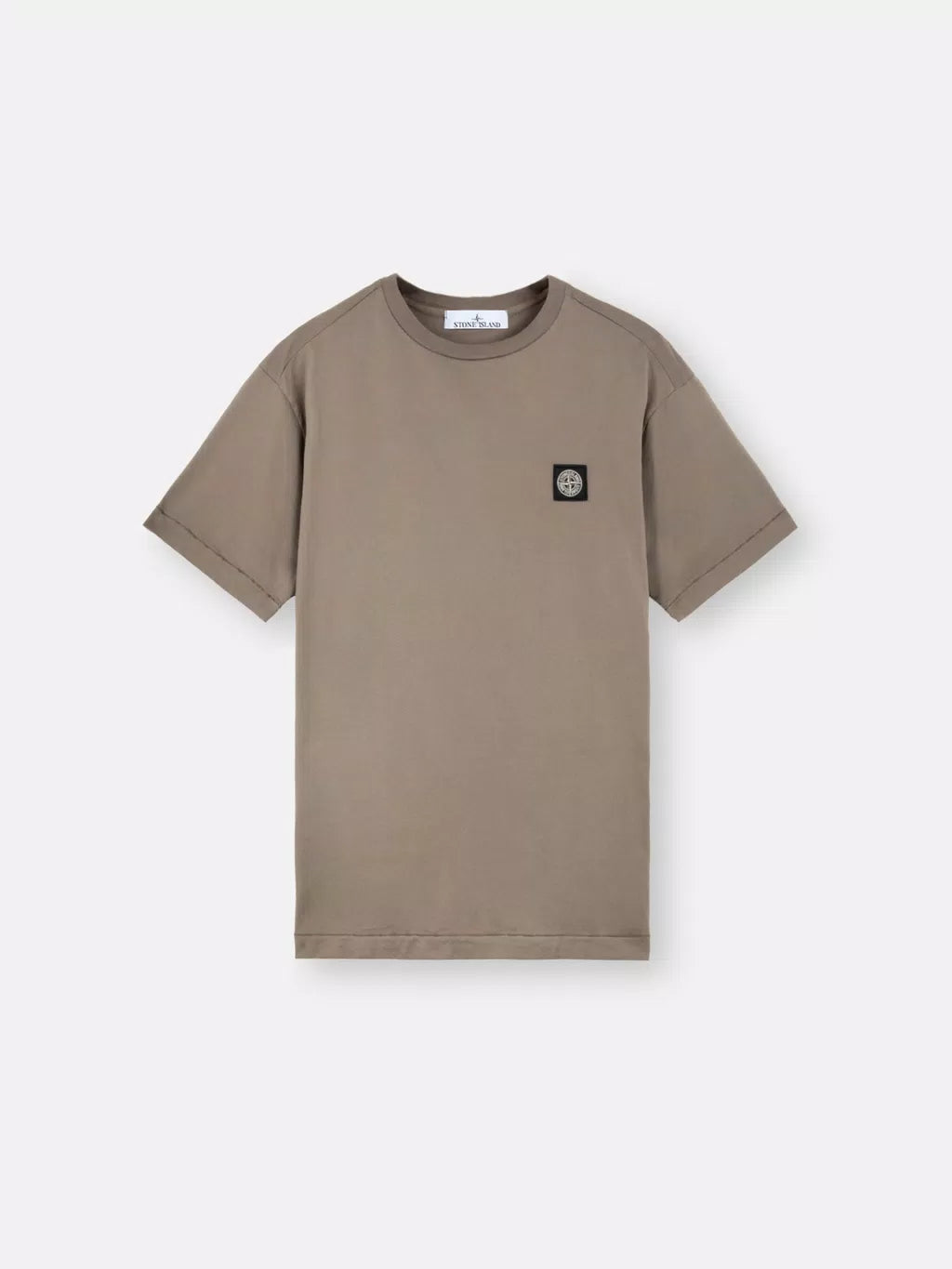 Stone Island - T-shirt met Compass-patch