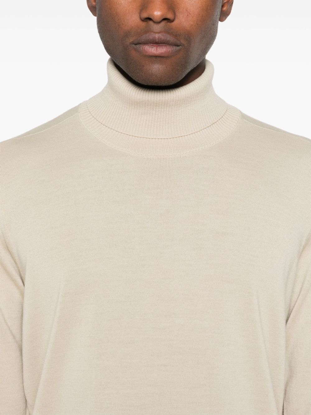 Stone Island Trui met Compass-logopatch