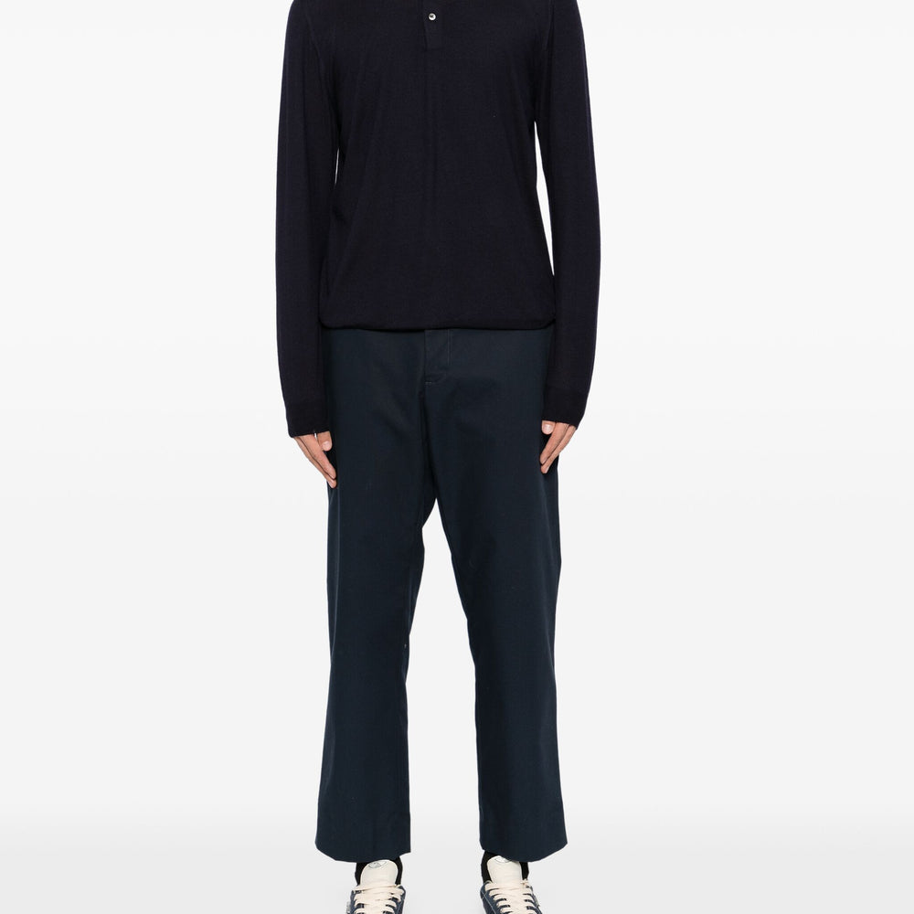Fedeli virgin-wool polo shirt