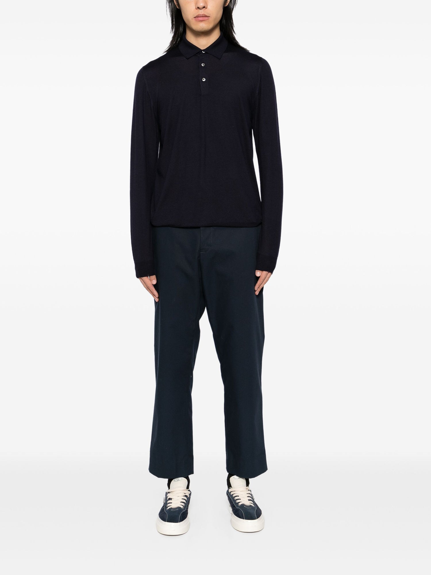Fedeli virgin-wool polo shirt