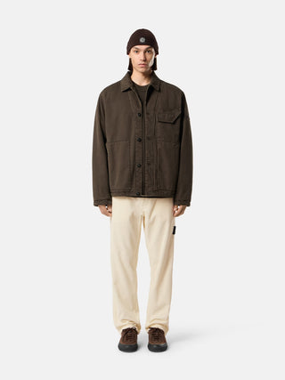 STONE ISLAND - REGULAR-FIT CHINO TROUSERS WITH CONTRAST POCKET