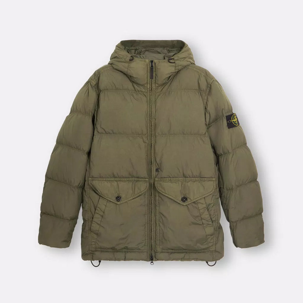 STONE ISLAND - CRINKLE REPS R-NY Windbestendig donsjack
