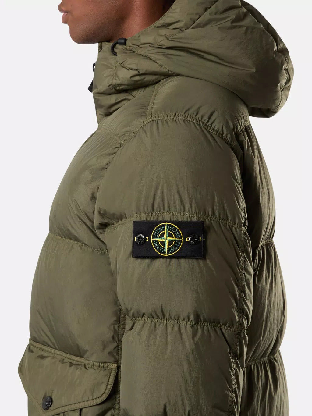 STONE ISLAND - CRINKLE REPS R-NY Windbestendig donsjack
