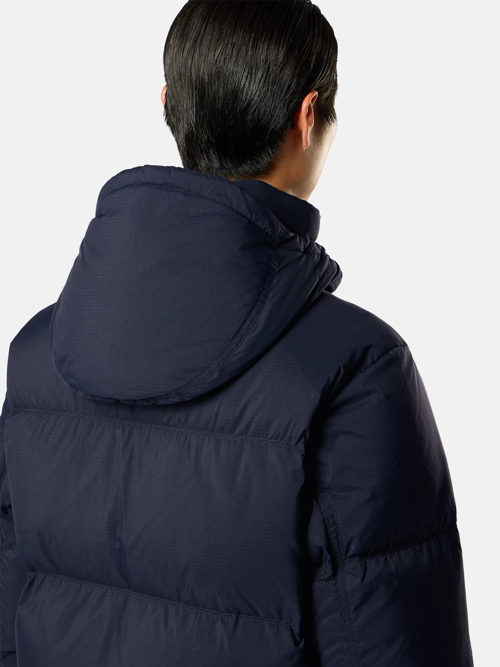 STONE ISLAND - TEAR-RESISTANT DOWN JACKET WITH DETACHABLE HOOD