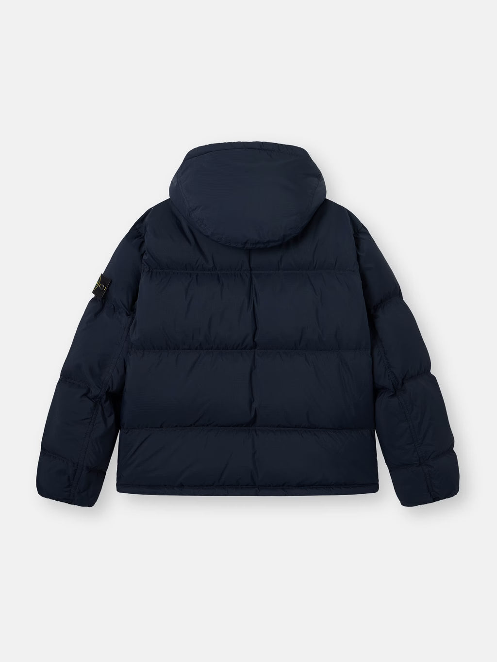 STONE ISLAND - TEAR-RESISTANT DOWN JACKET WITH DETACHABLE HOOD