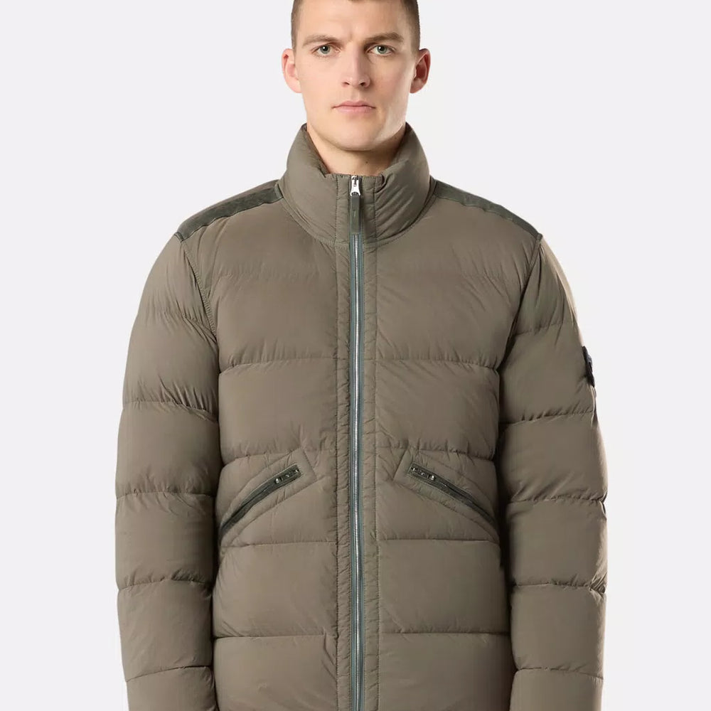 Stone Island - Blouson met dons en Anti-Drop