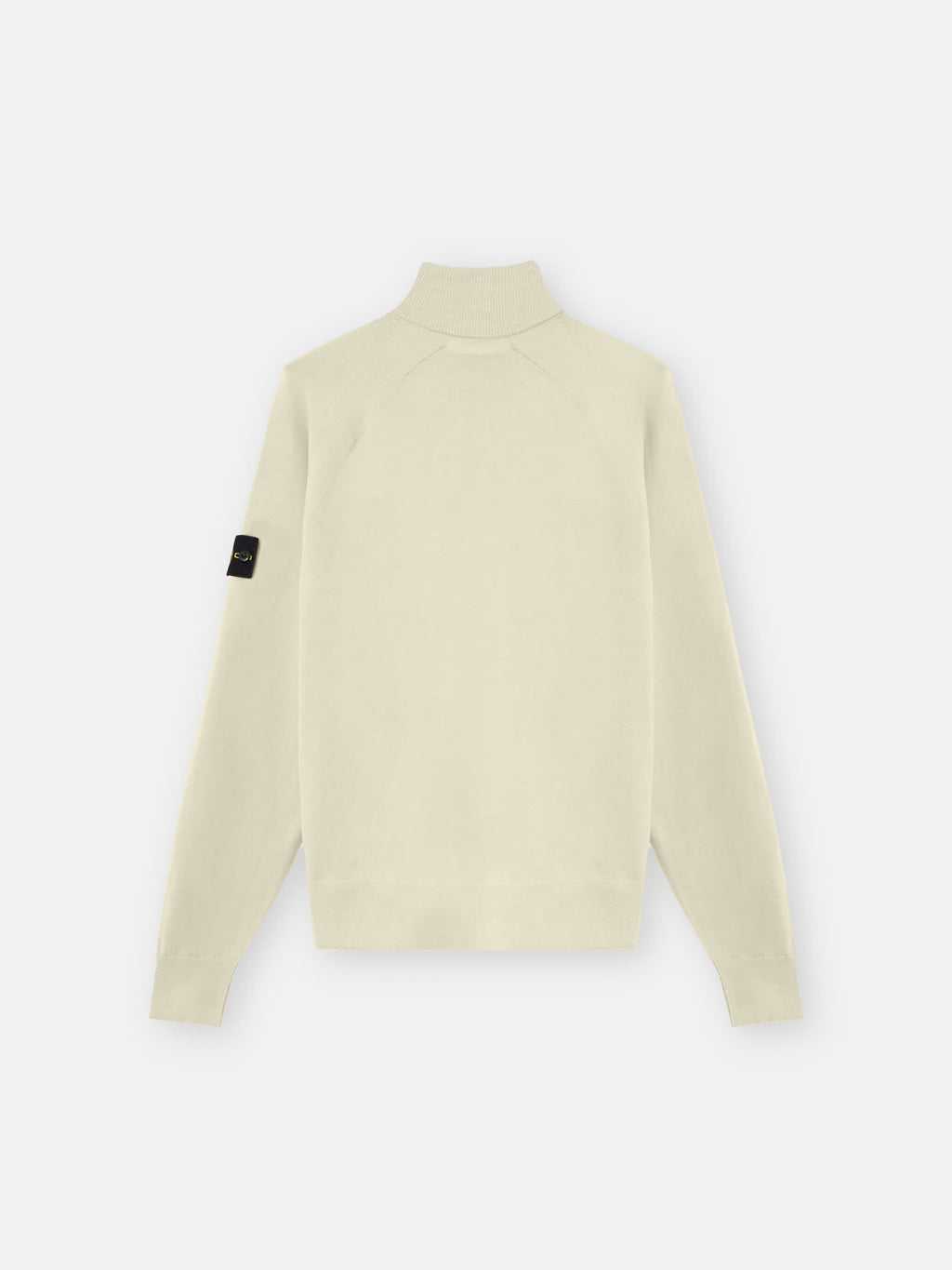 STONE ISLAND - REGULAR-FIT HALF-ZIP JUMPER WITH RAGLAN SLEEVES