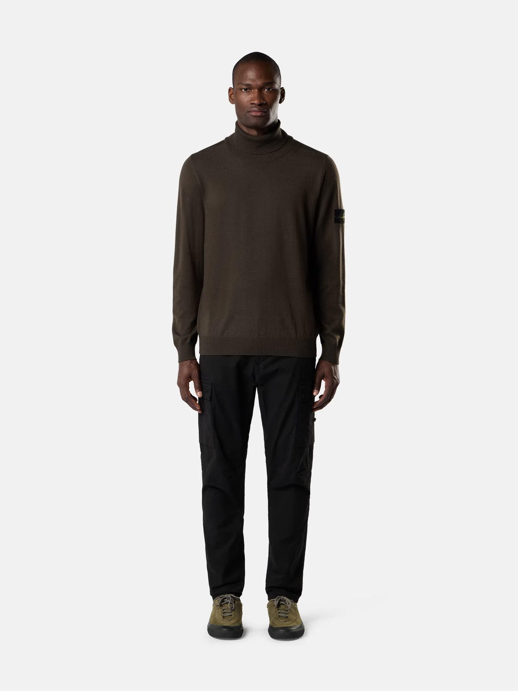 STONE ISLAND - REGULAR-FIT TURTLENECK JUMPER