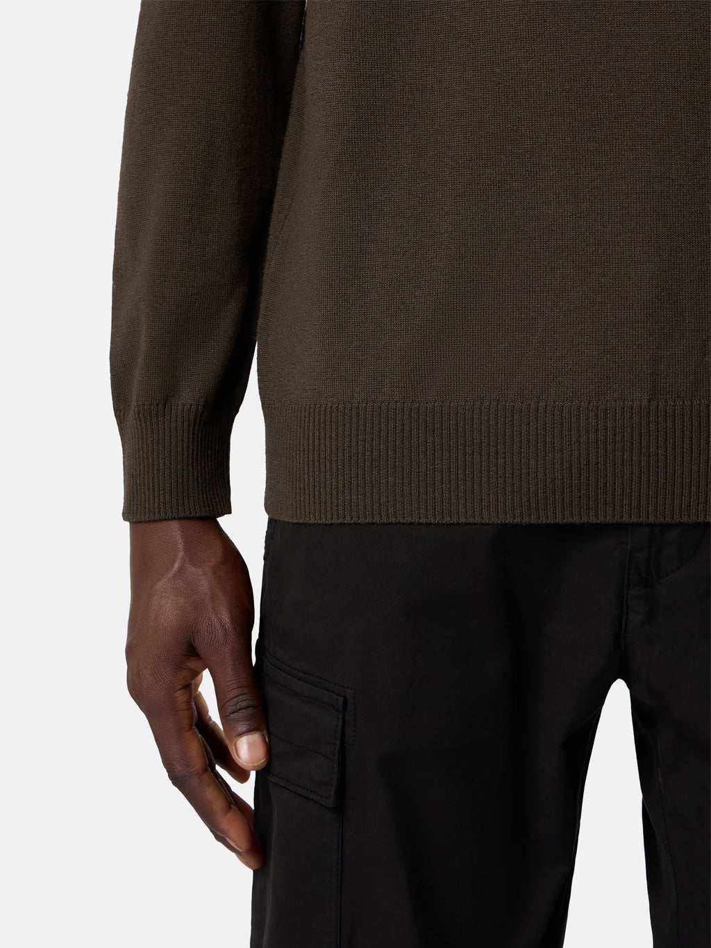 STONE ISLAND - REGULAR-FIT TURTLENECK JUMPER