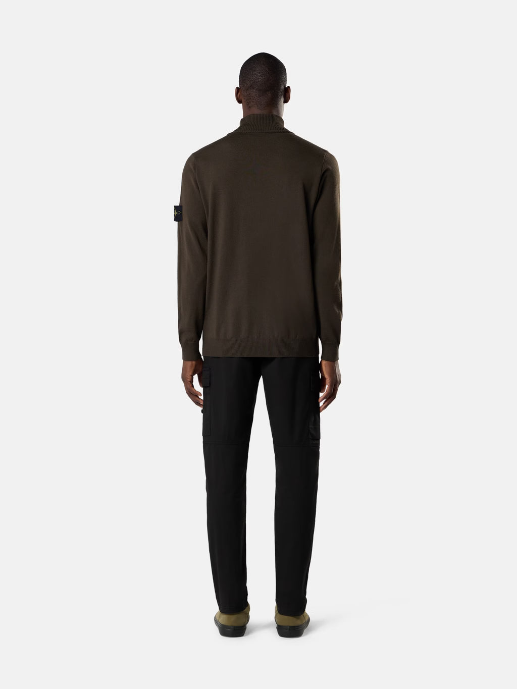 STONE ISLAND - REGULAR-FIT TURTLENECK JUMPER