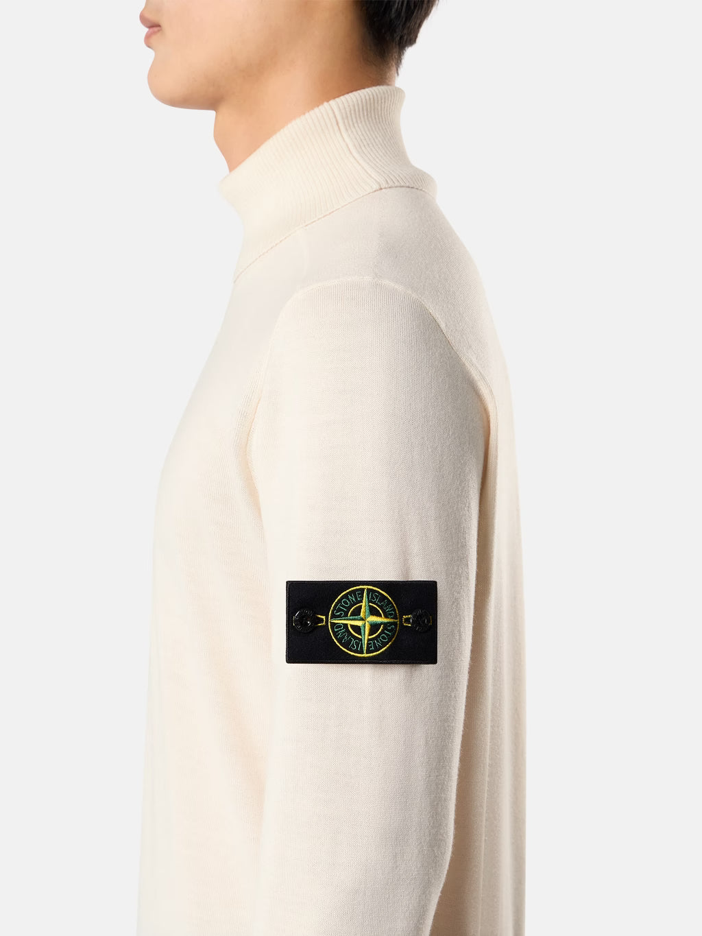 STONE ISLAND - REGULAR-FIT TURTLENECK JUMPER