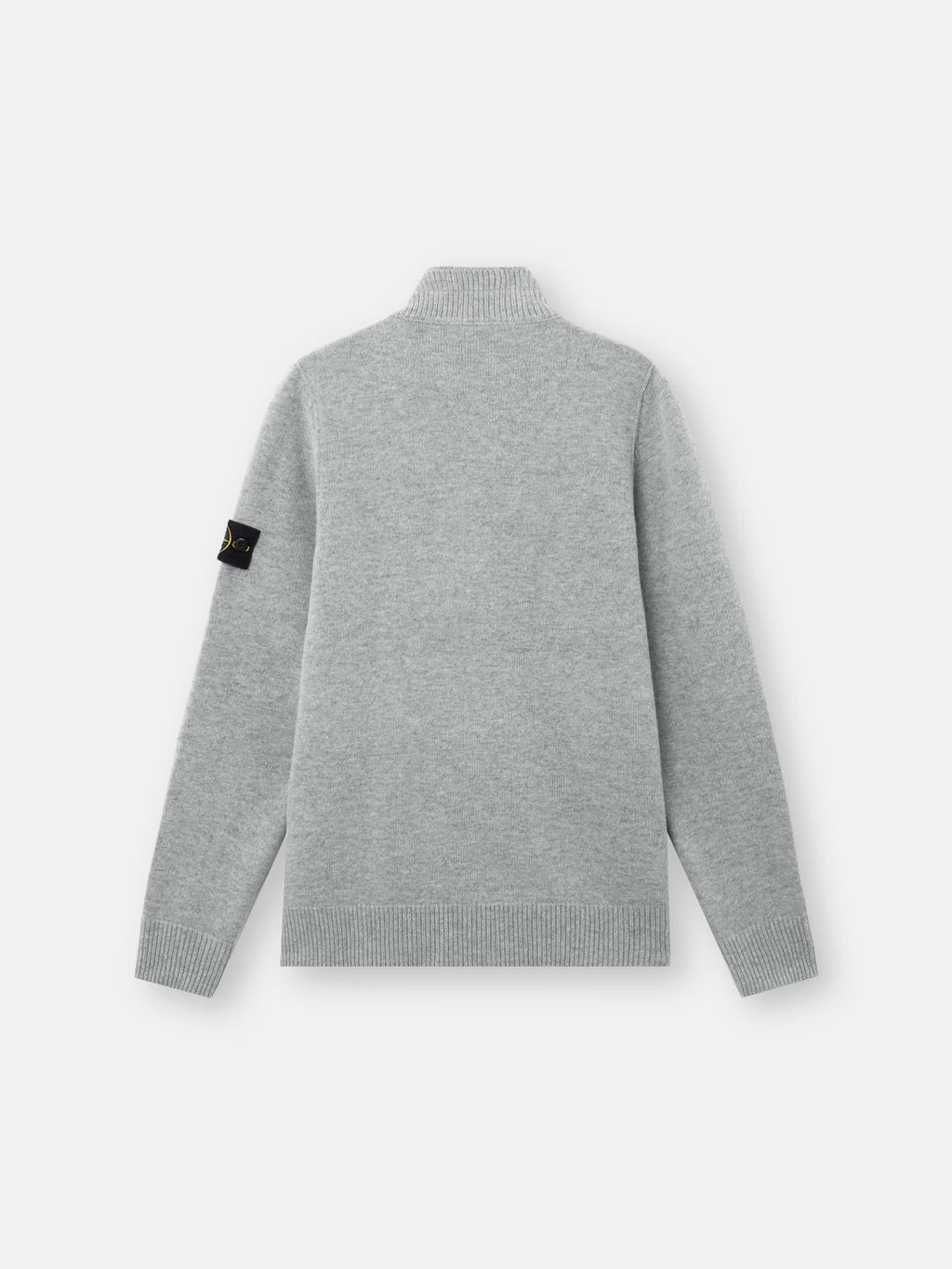STONE ISLAND - REGULAR-FIT HALF-ZIP JUMPER WITH BUTTON PLACKET