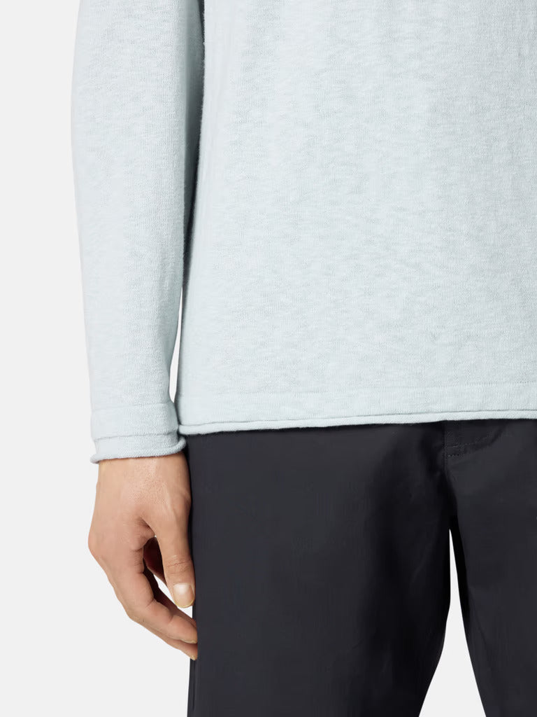 STONE ISLAND - Organic Cotton Crewneck Jumper