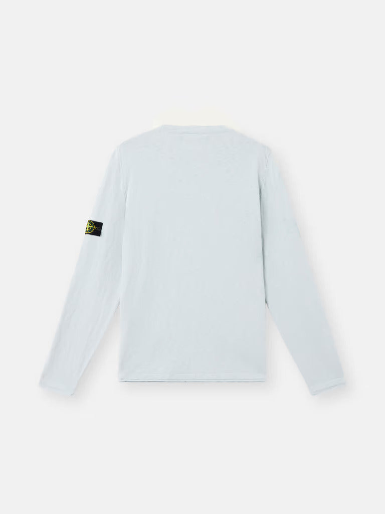 STONE ISLAND - Organic Cotton Crewneck Jumper